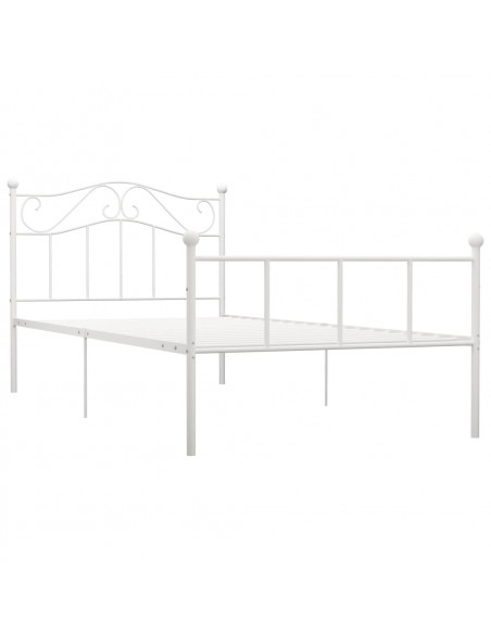 Giroletto Bianco in Metallo 90x200 cm
