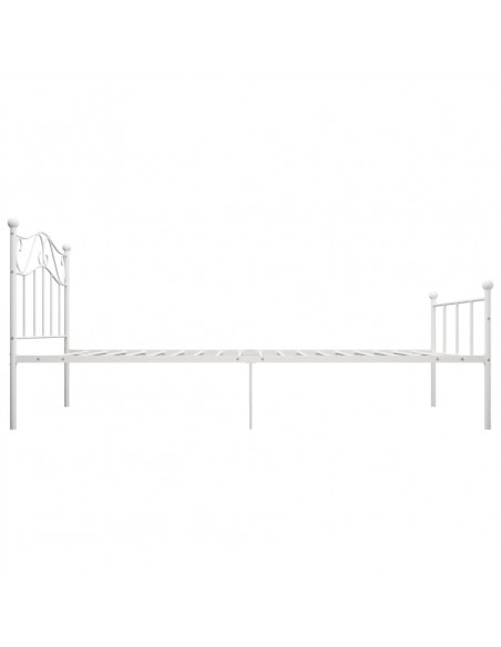 Giroletto Bianco in Metallo 100x200 cm