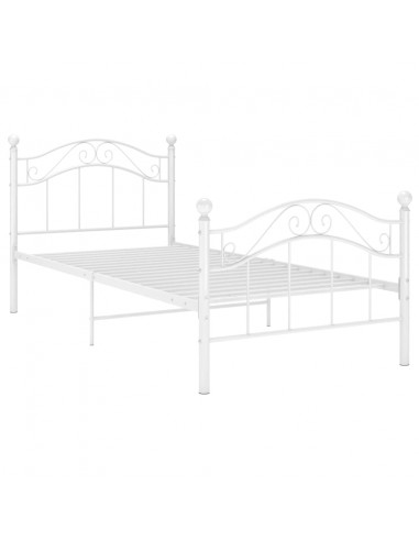 Giroletto Bianco in Metallo 90x200 cm