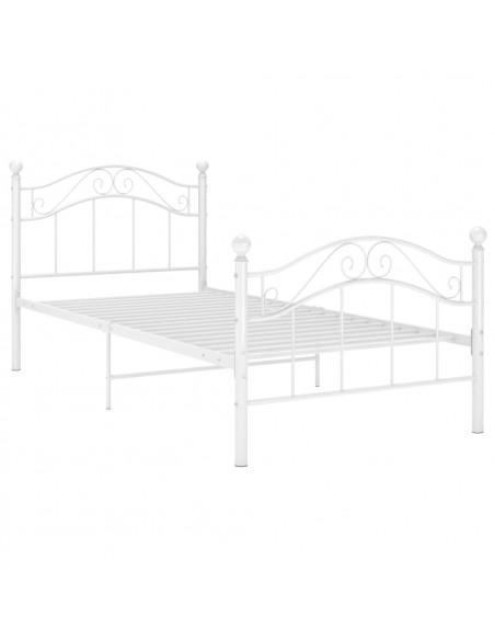 Giroletto Bianco in Metallo 90x200 cm