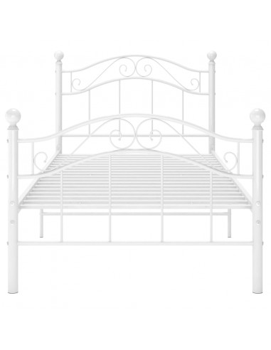 Giroletto Bianco in Metallo 90x200 cm