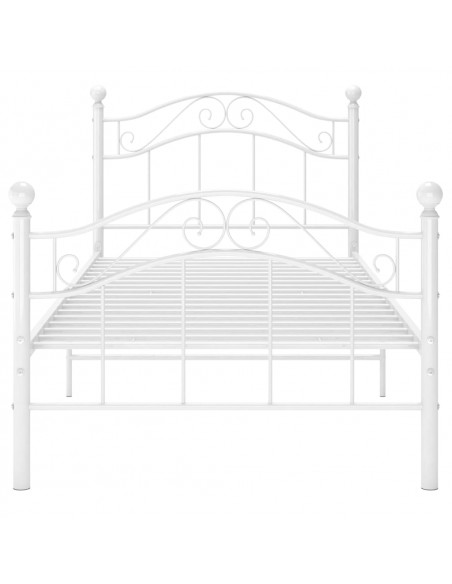 Giroletto Bianco in Metallo 90x200 cm