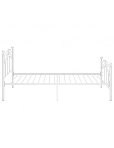 Giroletto Bianco in Metallo 90x200 cm