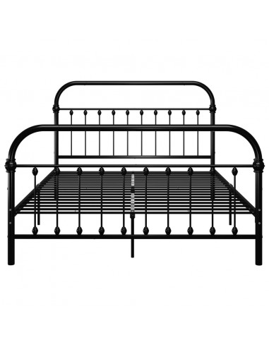 Giroletto Nero in Metallo 120x200 cm