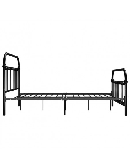 Giroletto Nero in Metallo 120x200 cm