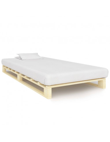 Giroletto in Pallet di Legno Massello di Pino 100x200 cm