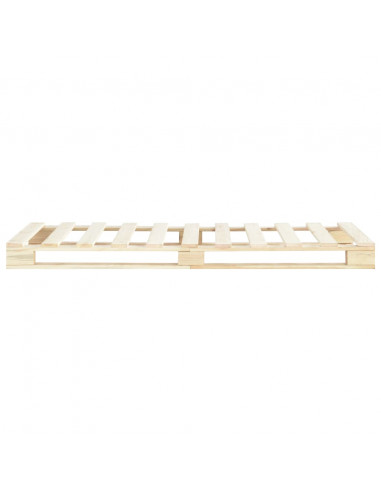 Giroletto in Pallet di Legno Massello di Pino 100x200 cm