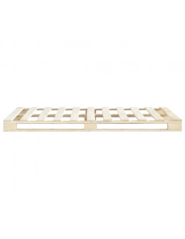 Giroletto in Pallet di Legno Massello di Pino 140x200 cm