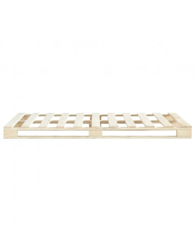 Giroletto in Pallet di Legno Massello di Pino 160x200 cm