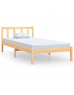 Giroletto in Legno Massello di Pino 90x190 cm Single 2