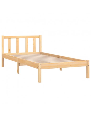 Giroletto in Legno Massello di Pino 90x190 cm Single