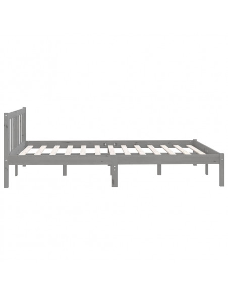Giroletto Grigio in Massello di Pino 150x200 cm King Size