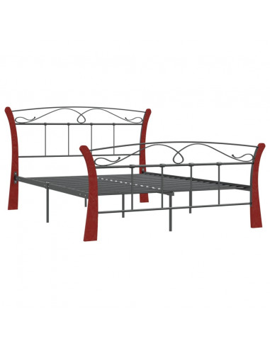 Giroletto Nero in Metallo 120x200 cm