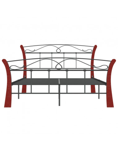 Giroletto Nero in Metallo 120x200 cm