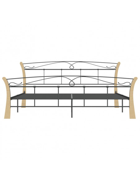 Giroletto Nero in Metallo 200x200 cm