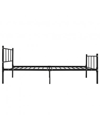 Giroletto Nero in Metallo 90x200 cm