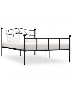 Giroletto Nero in Metallo 120x200 cm 2