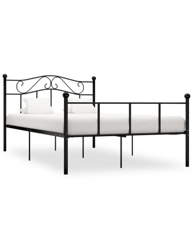 Giroletto Nero in Metallo 120x200 cm