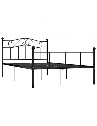 Giroletto Nero in Metallo 120x200 cm