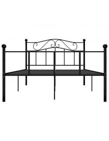 Giroletto Nero in Metallo 120x200 cm