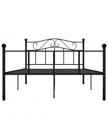 Giroletto Nero in Metallo 120x200 cm