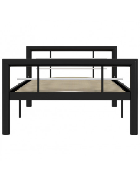 Giroletto Nero e Bianco in Metallo 100x200 cm