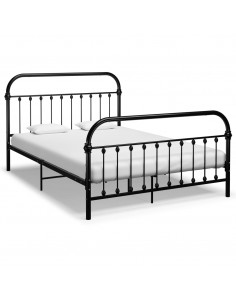 Giroletto Nero in Metallo 140x200 cm 2