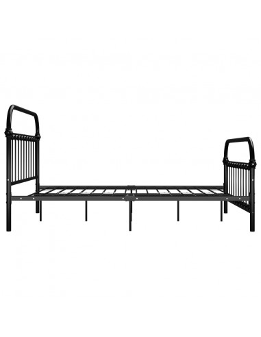 Giroletto Nero in Metallo 140x200 cm