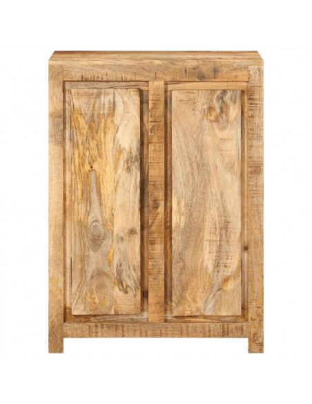 Credenza 55x33x75 cm in Legno Massello di Mango