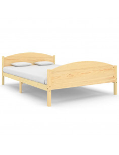 Giroletto in Legno Massello di Pino 160x200 cm 2