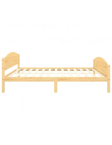 Giroletto in Legno Massello di Pino 160x200 cm