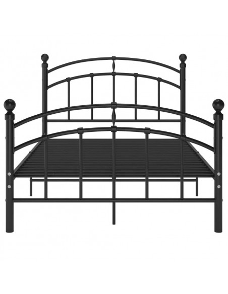 Giroletto Nero in Metallo 120x200 cm