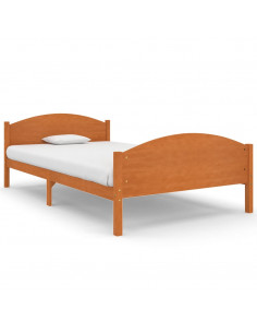 Giroletto Marrone Miele in Legno Massello di Pino 120x200 cm 2