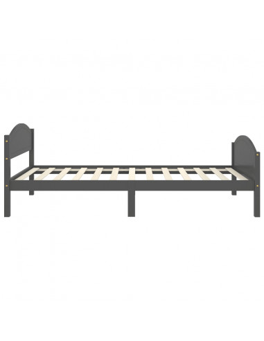 Giroletto Grigio Scuro in Legno Massello di Pino 100x200 cm