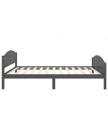 Giroletto Grigio Scuro in Legno Massello di Pino 120x200 cm