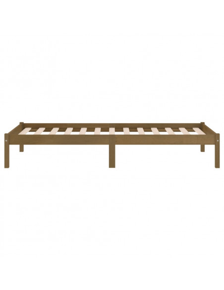 Giroletto Marrone Miele in Legno Massello di Pino 100x200 cm