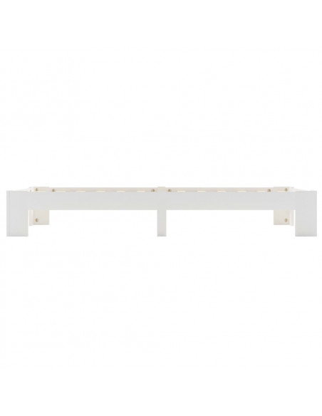 Giroletto Bianco in Legno Massello di Pino 90x200 cm