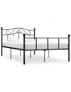 Giroletto Nero in Metallo 160x200 cm 2