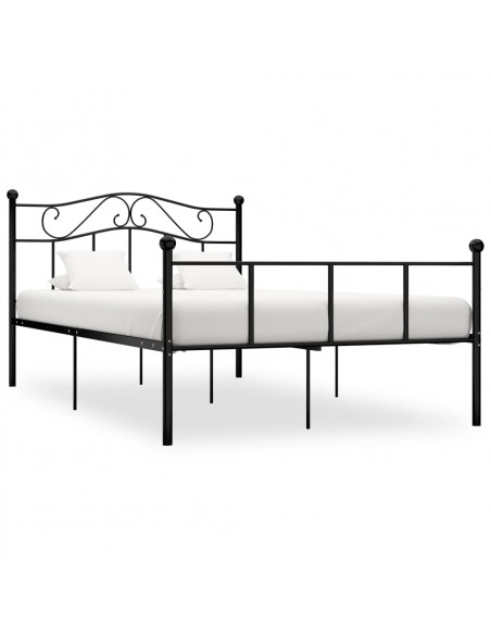 Giroletto Nero in Metallo 160x200 cm