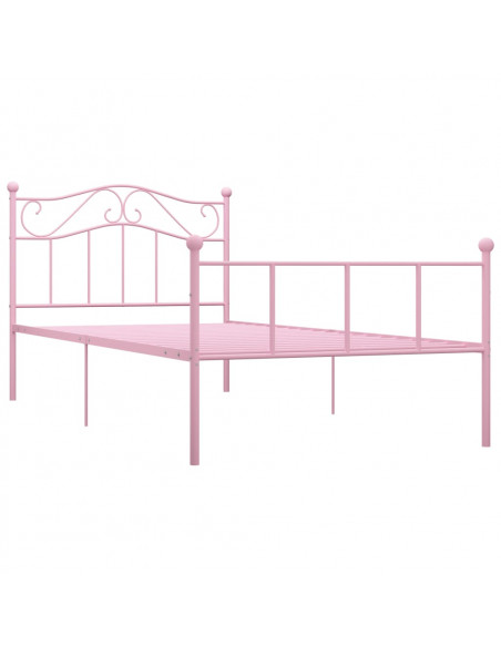 Giroletto Rosa in Metallo 90x200 cm