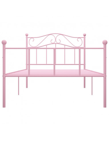 Giroletto Rosa in Metallo 90x200 cm