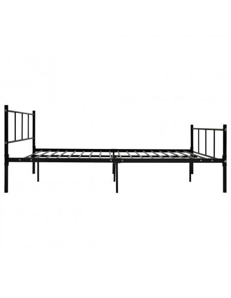 Giroletto Nero in Metallo 120x200 cm