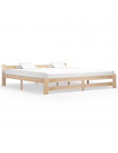 Giroletto in Legno Massello di Pino 200x200 cm 2