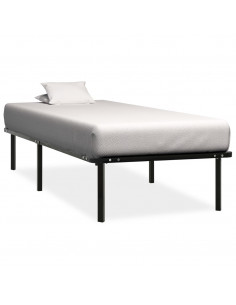 Giroletto Nero in Metallo 90x200 cm 2