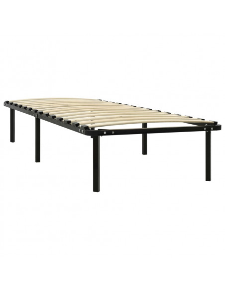 Giroletto Nero in Metallo 90x200 cm