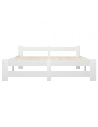 Giroletto Bianco in Legno Massello di Pino 120x200 cm