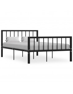 Giroletto Nero in Metallo 120x200 cm 2