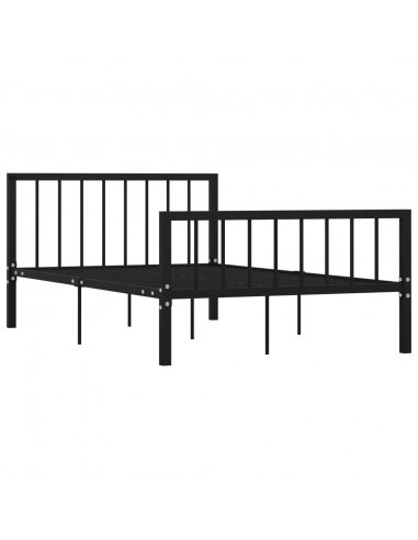 Giroletto Nero in Metallo 120x200 cm