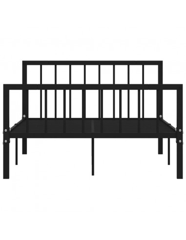 Giroletto Nero in Metallo 120x200 cm