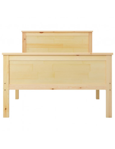 Giroletto in Legno Massello di Pino 90x200 cm